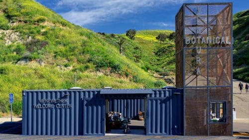 The Merewether Welcome Center at VBG
